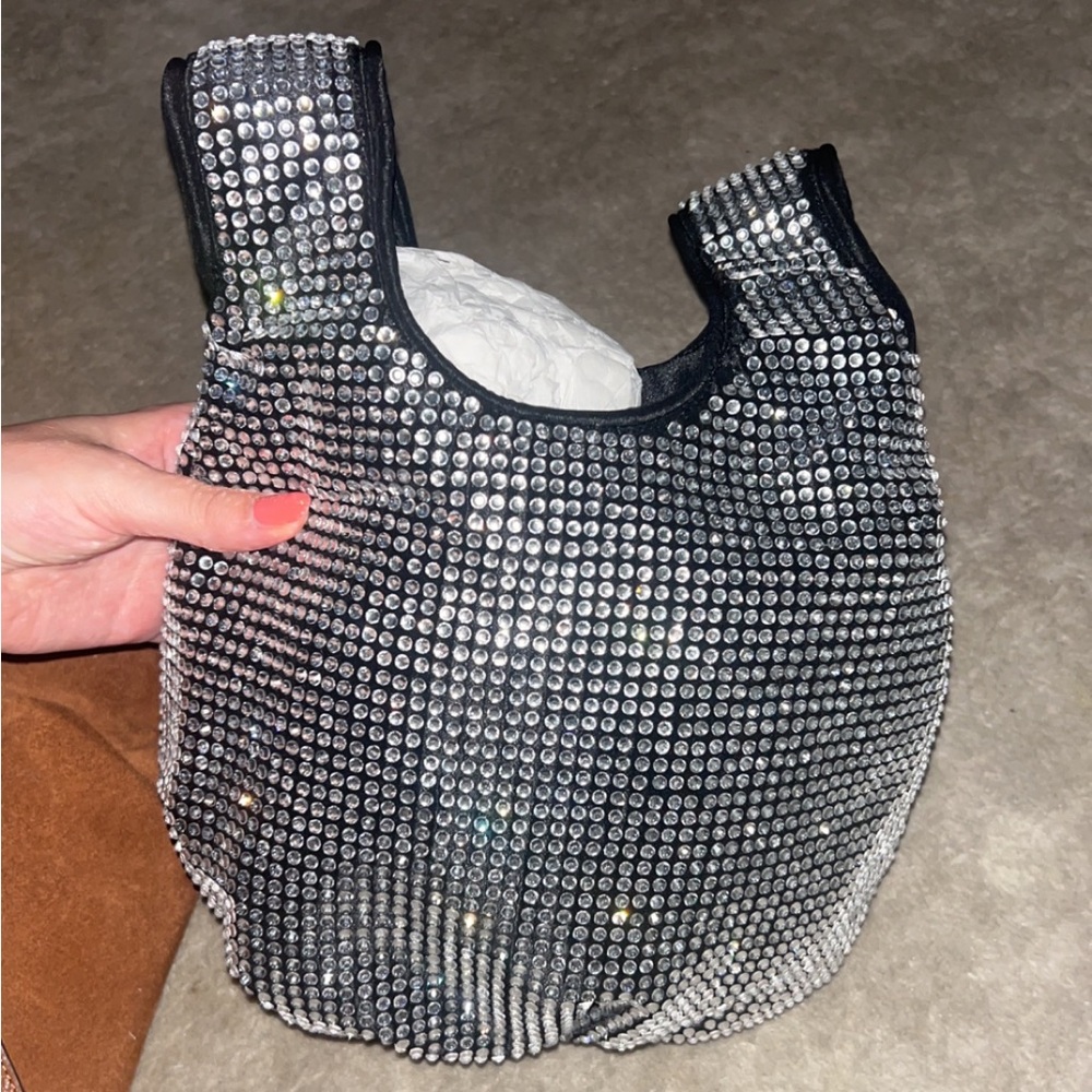 J Crew Crystal Satchel Bag